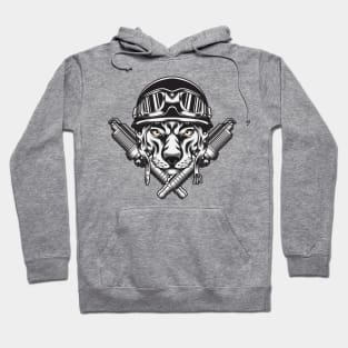 Panther Biker Hoodie